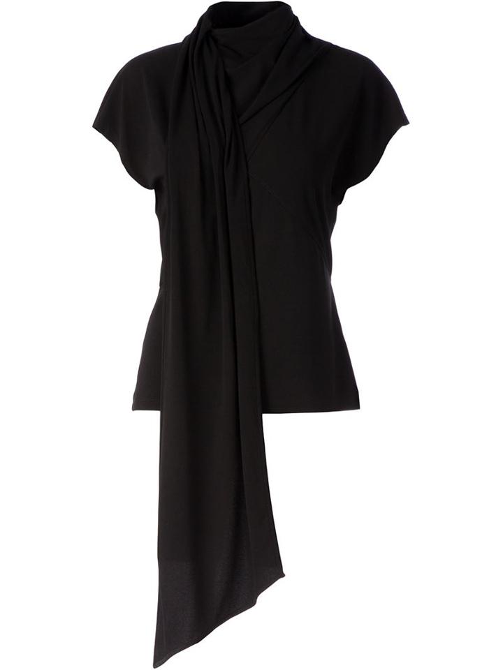 Givenchy Draped Detail T-shirt