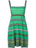 M Missoni Patterned Knit Dress - Green