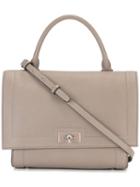 Givenchy 'shark' Tote, Women's, Grey, Calf Leather