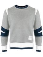 Thom Browne Articulated Chunky Jersey Sweatshirt - Grey