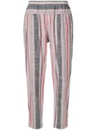 Xirena Striped Straight Leg Trousers - Multicolour