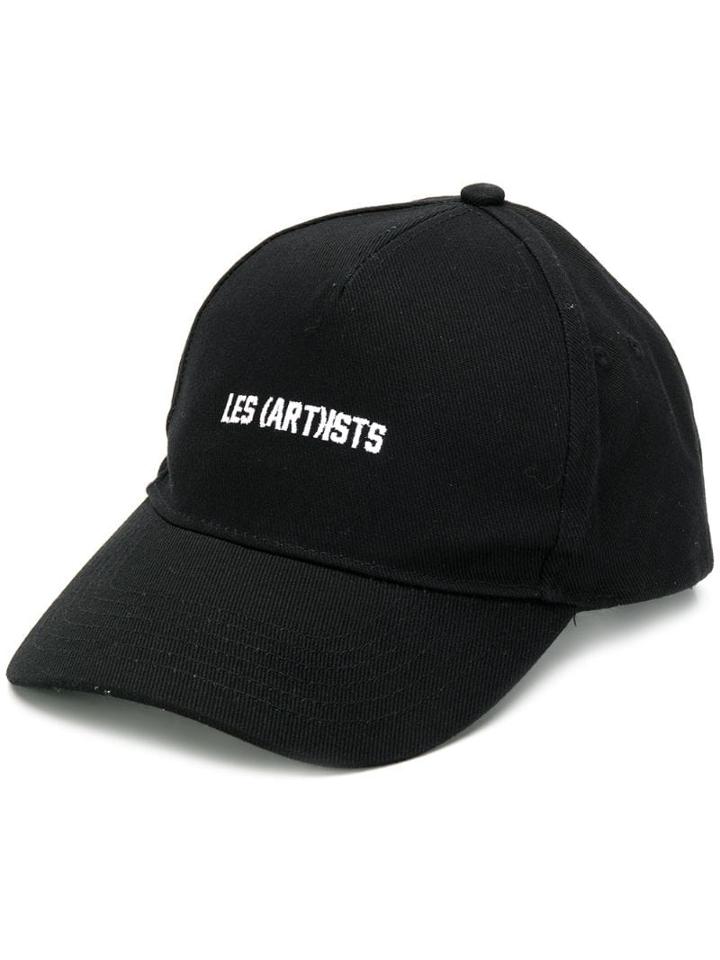 Les (art)ists Logo Embroidered Cap - Black