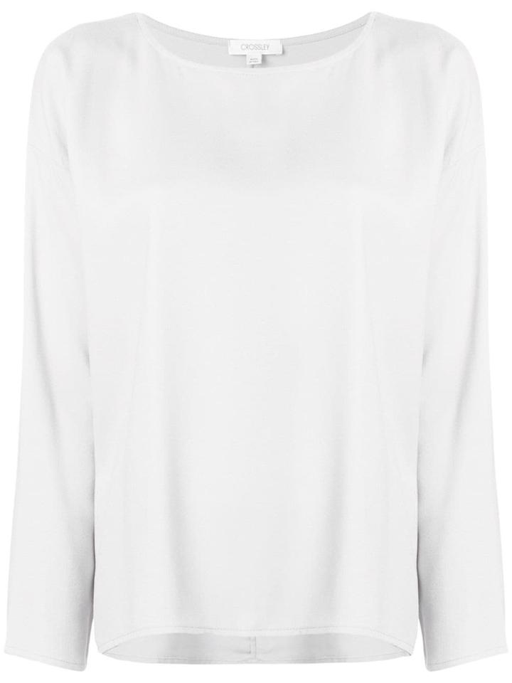 Crossley Ull Drop Shoulder Blouse - Grey