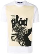 Junya Watanabe Comme Des Garçons Man - Printed Motif T-shirt - Men - Cotton - L, White, Cotton