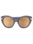 Pomellato Cat Eye Sunglasses - Blue