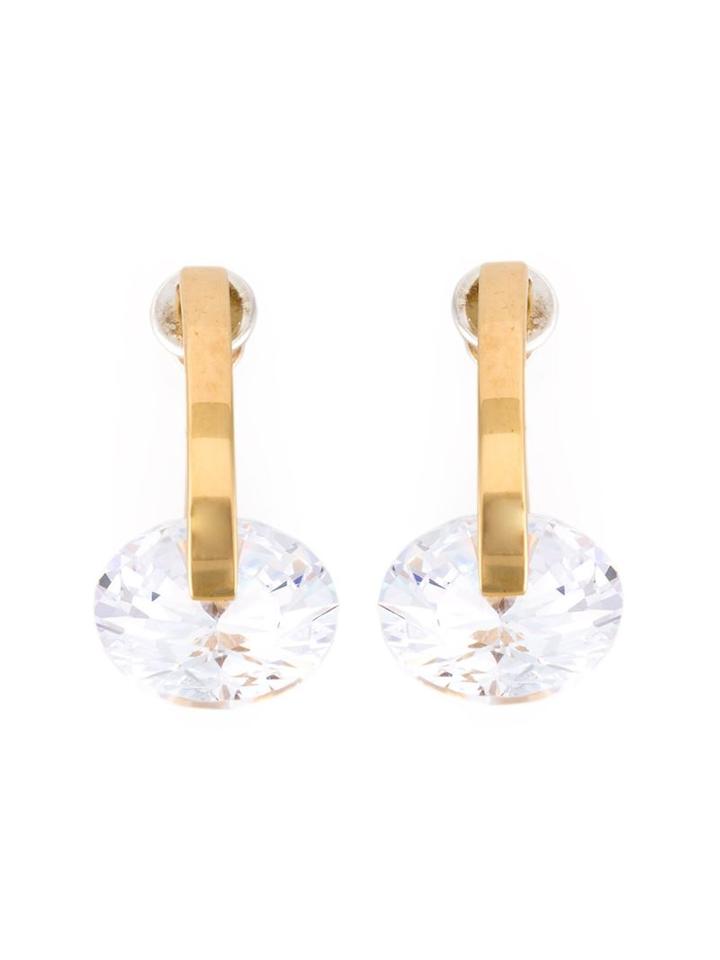 Uzerai Edits Futurism Earrings, Women's, Metallic, Gold Plated Sterling Silver