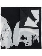Calvin Klein 205w39nyc Face Print Scarf - Black