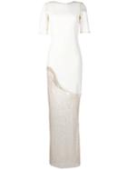 Haney Asymmetrical Sequin Dress, Women's, Size: 4, Nude/neutrals, Viscose/spandex/elastane/polyester/silk
