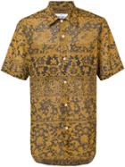 Vivienne Westwood Man Rattle Shirt, Men's, Size: 48, Yellow/orange, Cotton