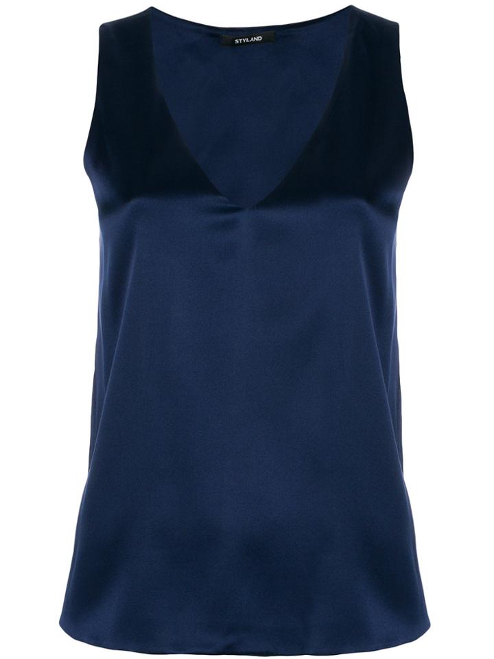 Styland Blouse - Blue