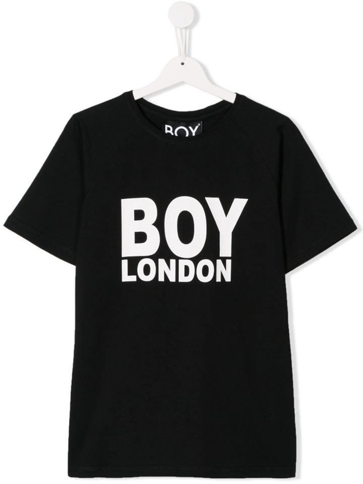 Boy London Kids Classic Logo T-shirt - Black