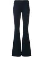 Galvan Jersey Flared Trousers - Blue
