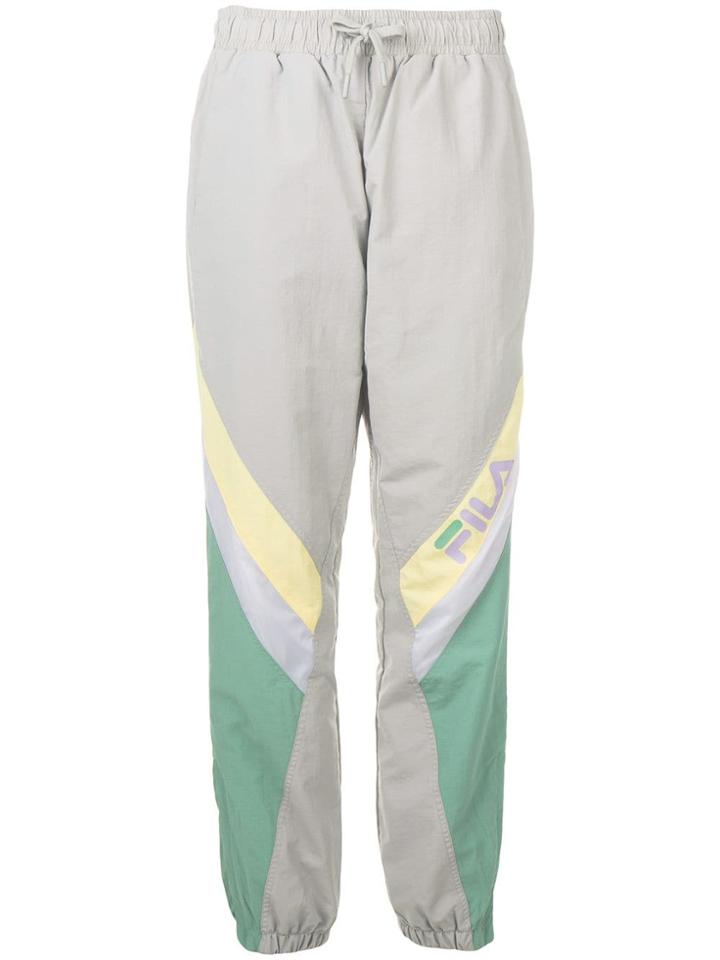 Fila Panelled Track Pants - Grey