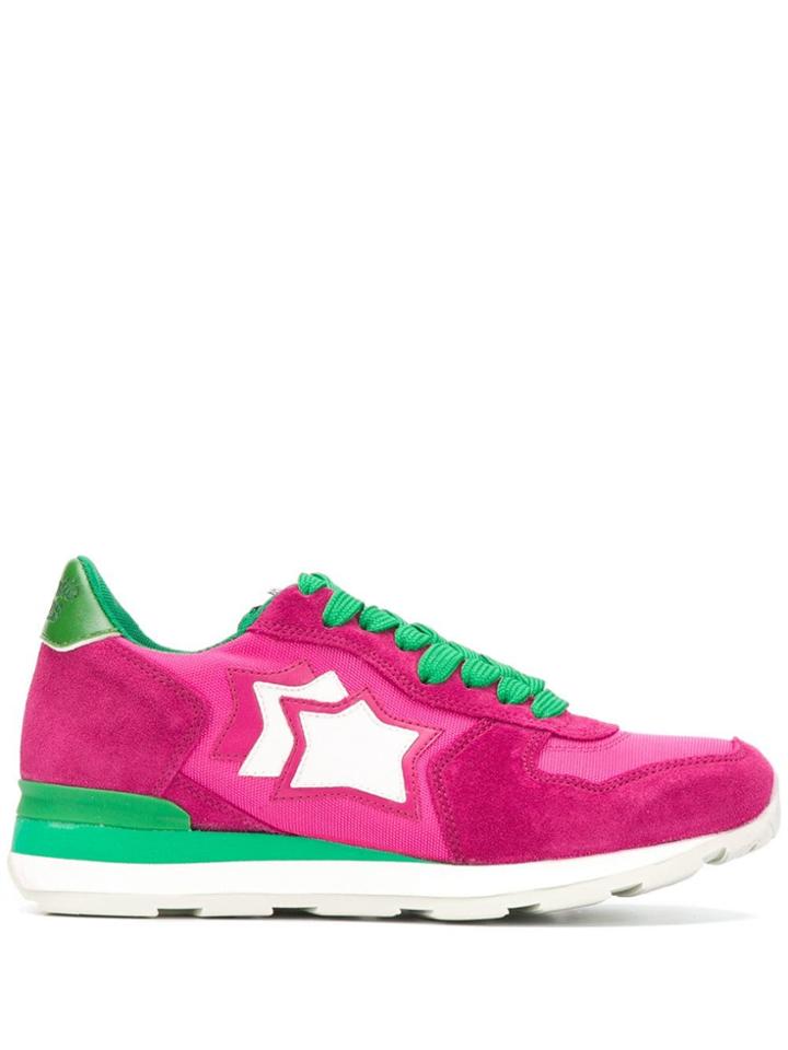 Atlantic Stars Star Patch Sneakers - Pink