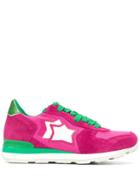 Atlantic Stars Star Patch Sneakers - Pink