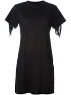 Sacai Fringed Back Oversized T-shirt
