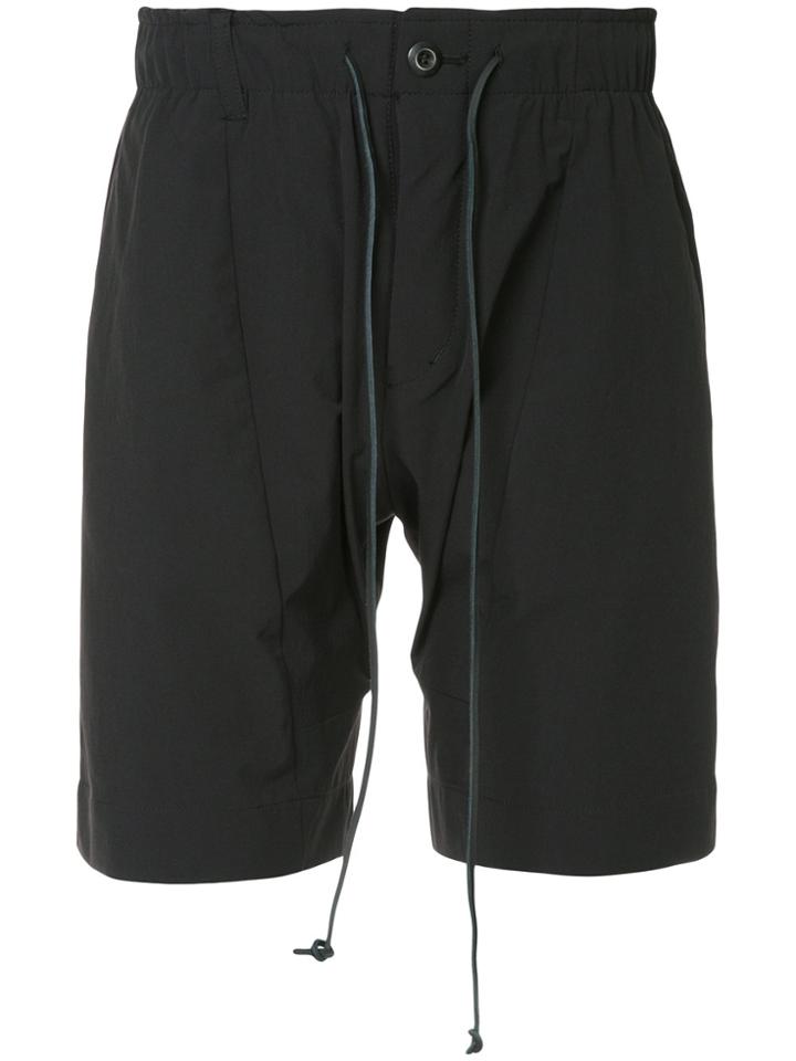 Attachment 2way Stretch Shorts - Black