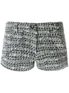 Andrea Bogosian - Tweed Shorts - Women - Cotton/acrylic/polyester/wool - P, Women's, Grey, Cotton/acrylic/polyester/wool