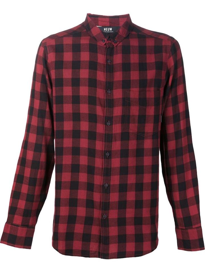 Neuw Bob Shirt, Men's, Size: L, Red, Cotton