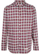 Tintoria Mattei Checked Shirt - Red