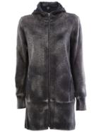 Avant Toi Sequined Long Hoodie