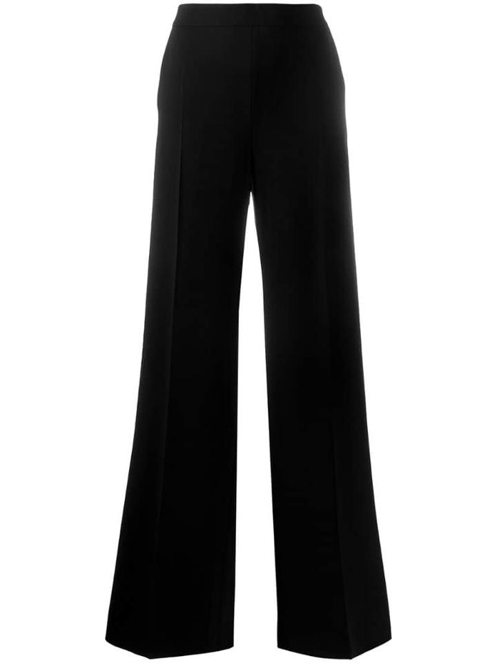 Max Mara Canditi Wide Leg Trousers - Black