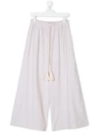 Caffe' D'orzo Drop Crotch Trousers - White