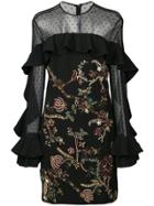 Patbo Embellished Midi Dress - Black