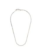 Saint Laurent Razor Chain Necklace - Silver