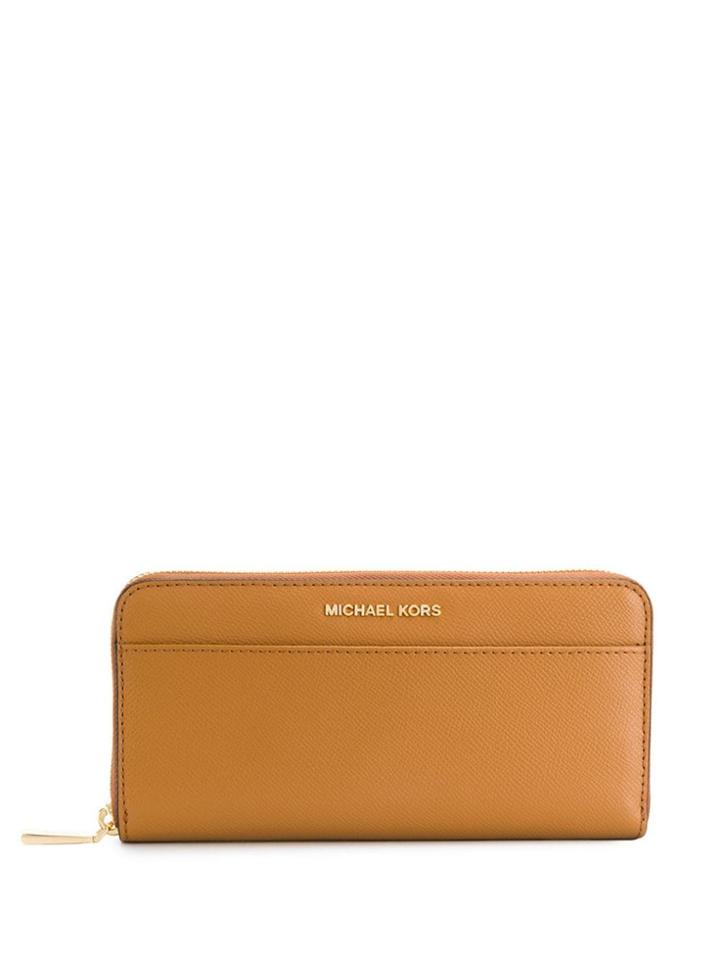Michael Michael Kors Zip Around Wallet - Brown