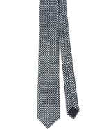 Prada All-over Print Tie - Blue