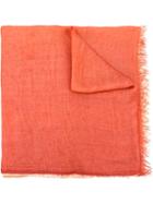 Faliero Sarti Ombre Scarf, Women's, Yellow/orange, Modal/silk