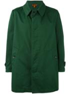 Barena - Single-breasted Pea Coat - Men - Cotton - 50, Green, Cotton