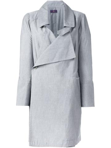 Y's By Yohji Yamamoto Vintage Lightweight Coat - Grey