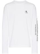 Calvin Klein Jeans Est. 1978 Ok Modernist Logo Long Sleeve Teeshirt -