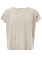 Faith Connexion Cropped T-shirt, Men's, Size: Small, Grey, Cotton