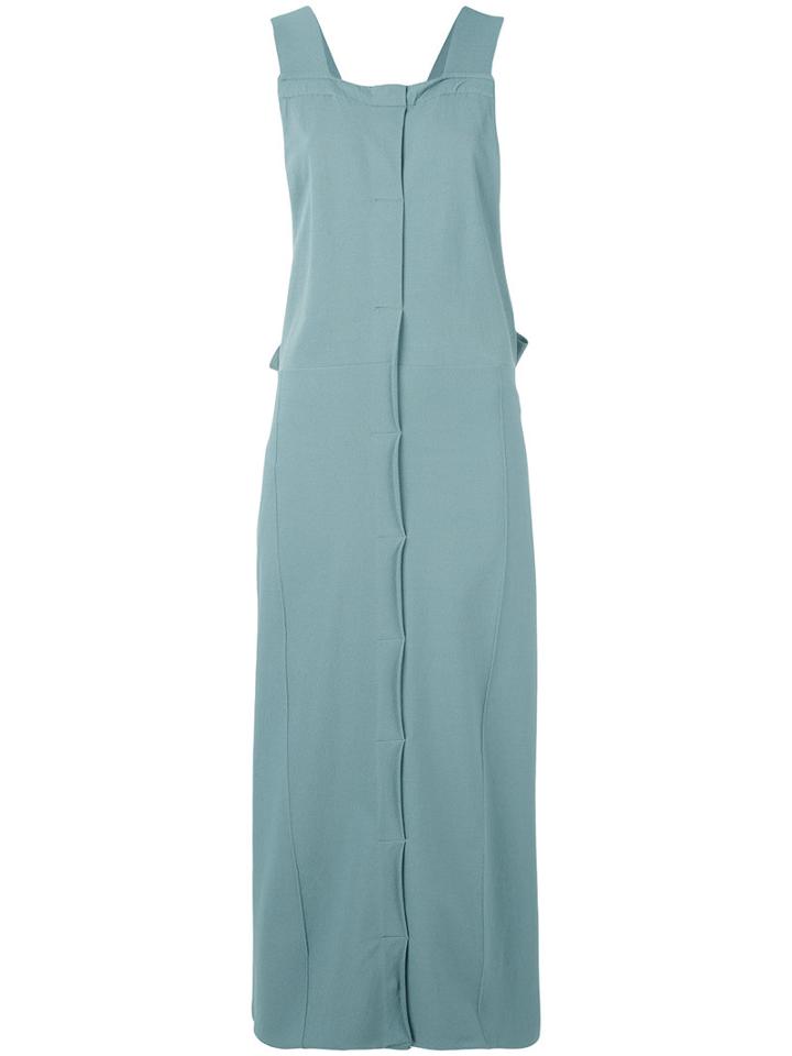 Boboutic - Sleeveless Day Dress - Women - Polyester/viscose - S, Green, Polyester/viscose