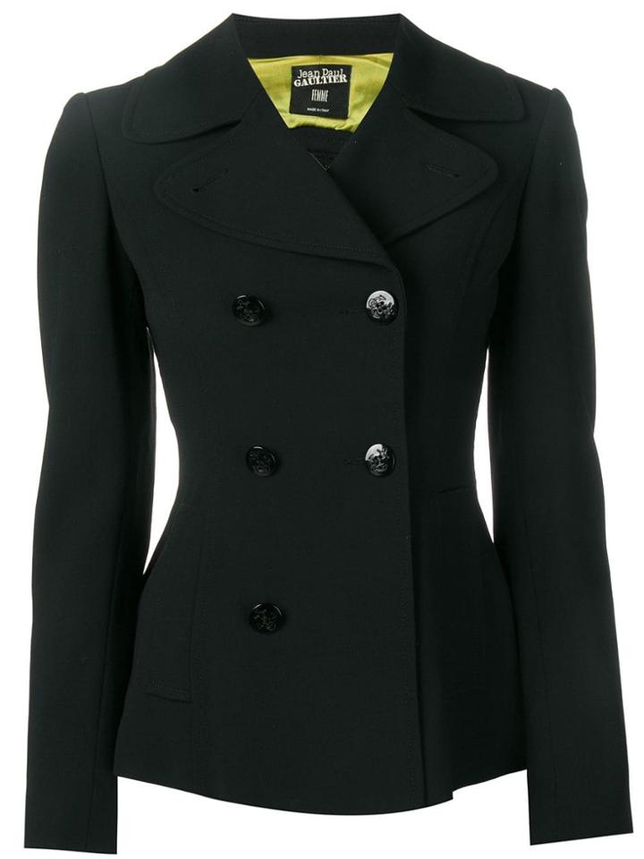 Jean Paul Gaultier Pre-owned Double Breasted Jacket - Black