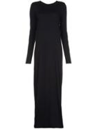 Barbara I Gongini Jersey Maxi Dress, Women's, Size: 40, Black, Cotton