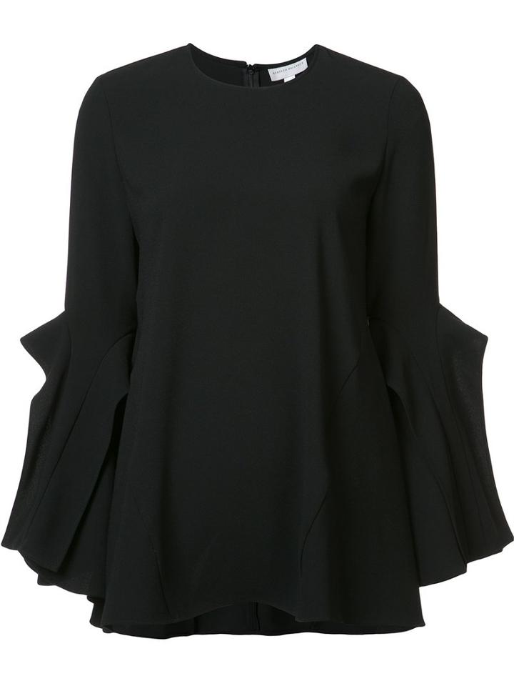 Rebecca Vallance Anna Blouse, Women's, Size: 6, Black, Polyester