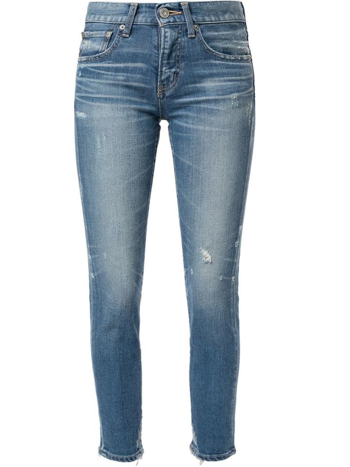 Moussy Vintage Velma Skinny Jeans - Blue