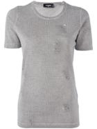 Dsquared2 Microstud Accent T-shirt - Metallic