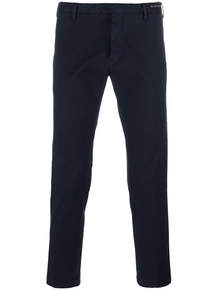 Pt01 Classic Chinos, Men's, Size: 44, Blue, Cotton/spandex/elastane