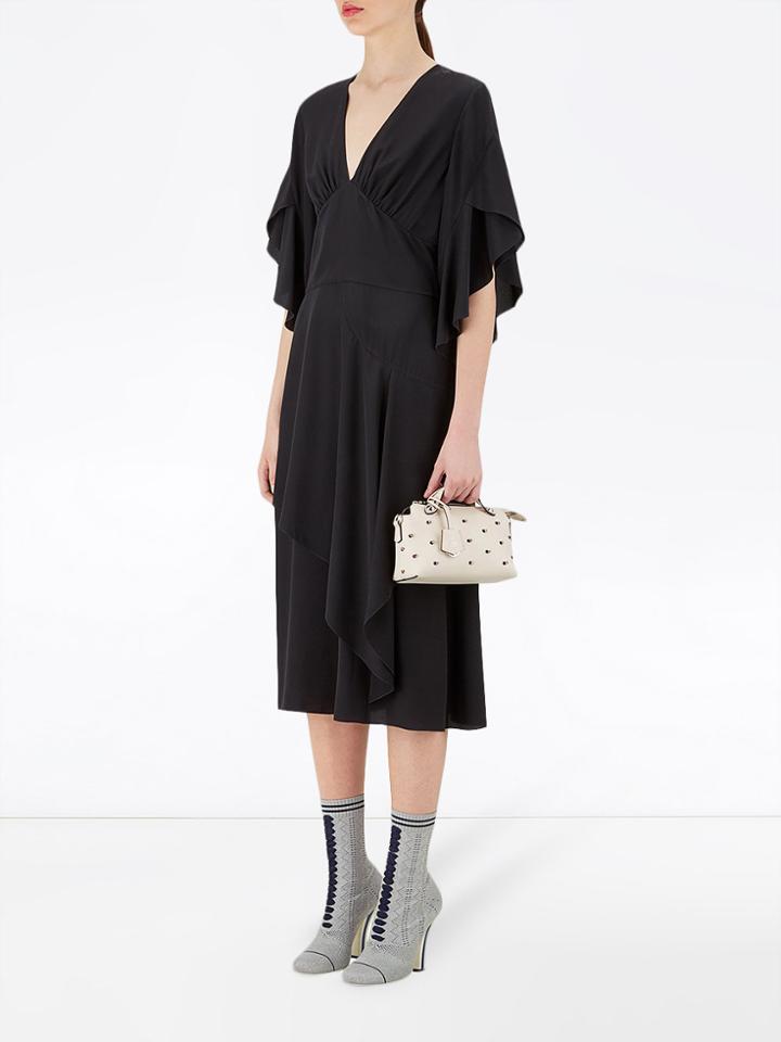 Fendi Embellished Mini Tote - Nude & Neutrals