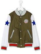 Diesel Kids - Jacyk Bomber Jacket - Kids - Cotton/polyamide/polyester - 8 Yrs, Boy's, Grey
