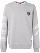 Plein Sport - Sleeve Print Sweatshirt - Men - Cotton - Xl, Grey