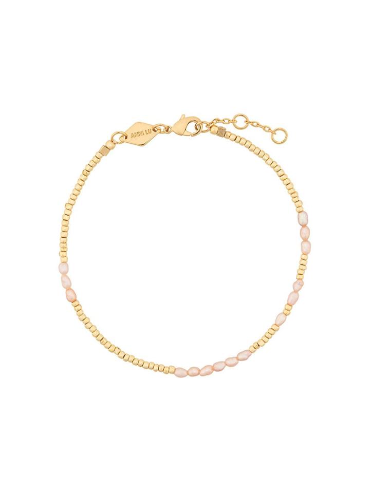 Anni Lu 'asym' Pearl Bracelet - Gold