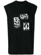 Misbhv Patch Detail Tank Top - Black