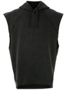 Osklen Sleeveless Hoodie - Black