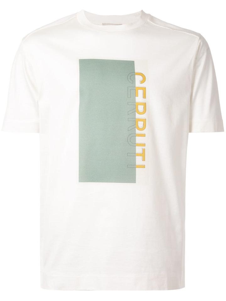 Cerruti 1881 Rectangle Logo T-shirt - White